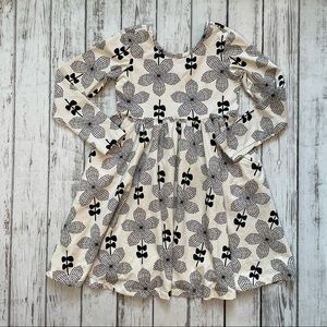 Hanna Andersson Ecru Skater Dress